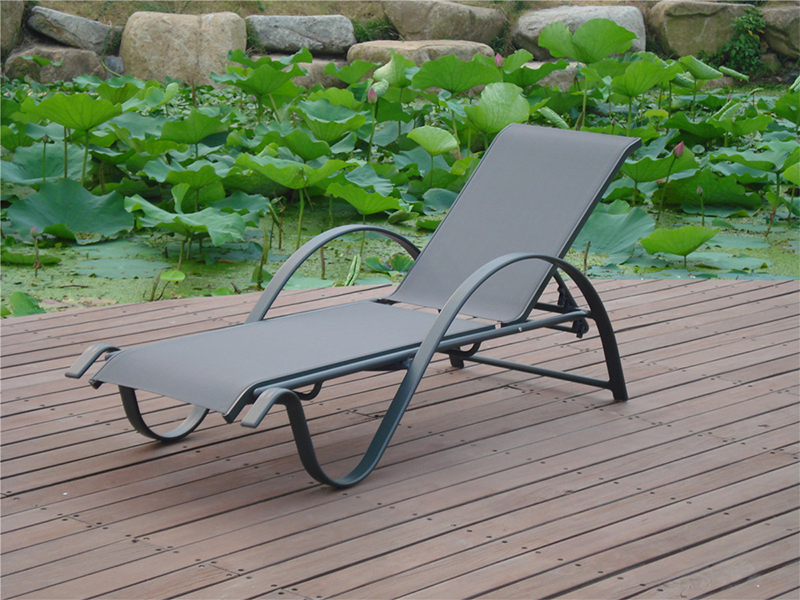Udendørs lounge, solsenge, swimmingpool lounge, udendørs fritids lounge stol YQ-TB-401
