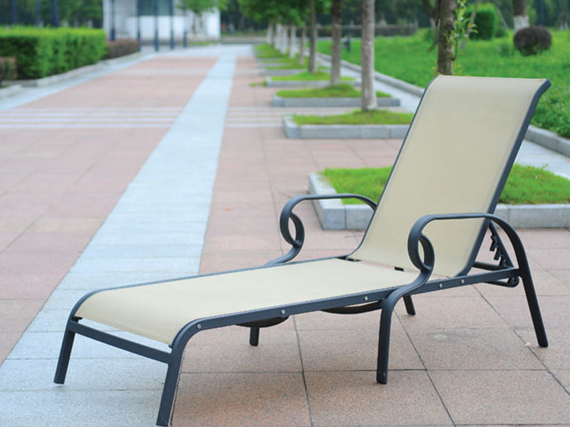 Udendørs dagseng, Sunlounger, Aluminium Sun Lounge stol YQ-TB-415
