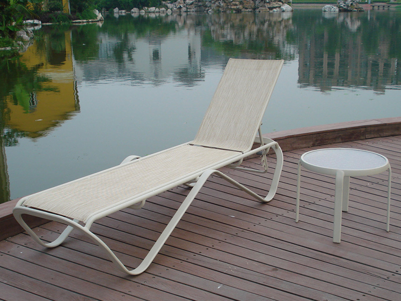 Swimming Pool Sun Bed Lounger, Aluminium Lounge, Outdoor Lounge, Hotel Pool Lounge YQ-TB-431A